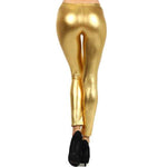 Load image into Gallery viewer, Shiny Metallic Full Length High Quality Leggings Costume - Neon Nation
