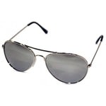 Load image into Gallery viewer, Classic Silver Mirrored Aviator Sunglasses - Neon Nation
