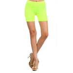 Load image into Gallery viewer, Neon Fluorescent Colored Seamless Spandex Work Out Shorts w/ High Waist Yoga - Neon Nation
