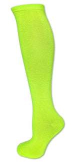 Load image into Gallery viewer, Solid Color Knee High Tube Socks with No Stripes

