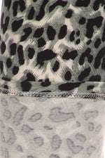 Load image into Gallery viewer, Gray Cheetah Leopard Spot Animal Print Leggings Pants - Neon Nation
