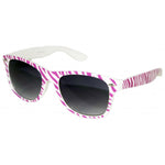 Load image into Gallery viewer, Various Colorful Zebra Print Wayfarer Sunglasses
