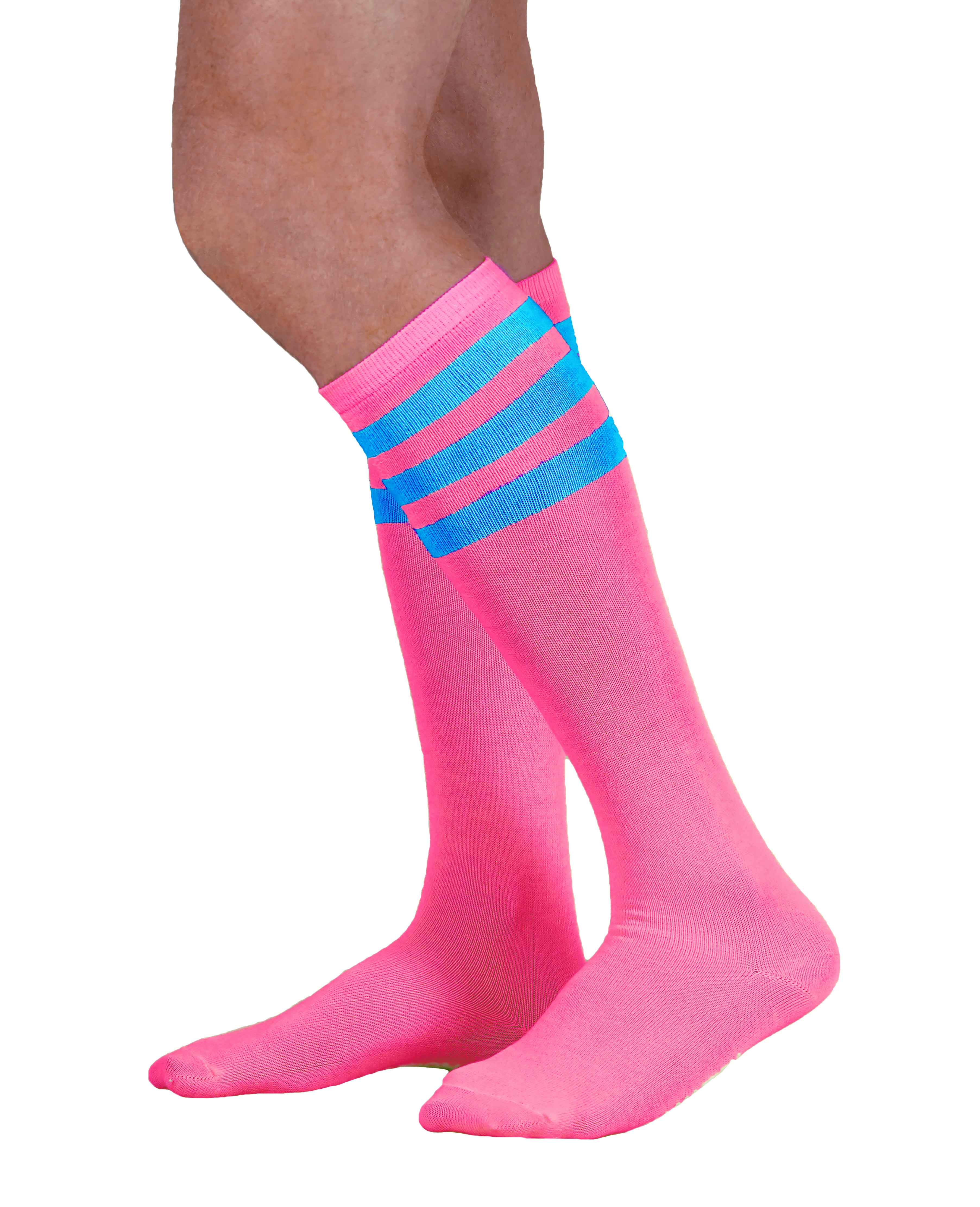 Colored Knee Highs with Stripes