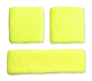 Sweatband Combo Set 2 Wrist & 1 Headband