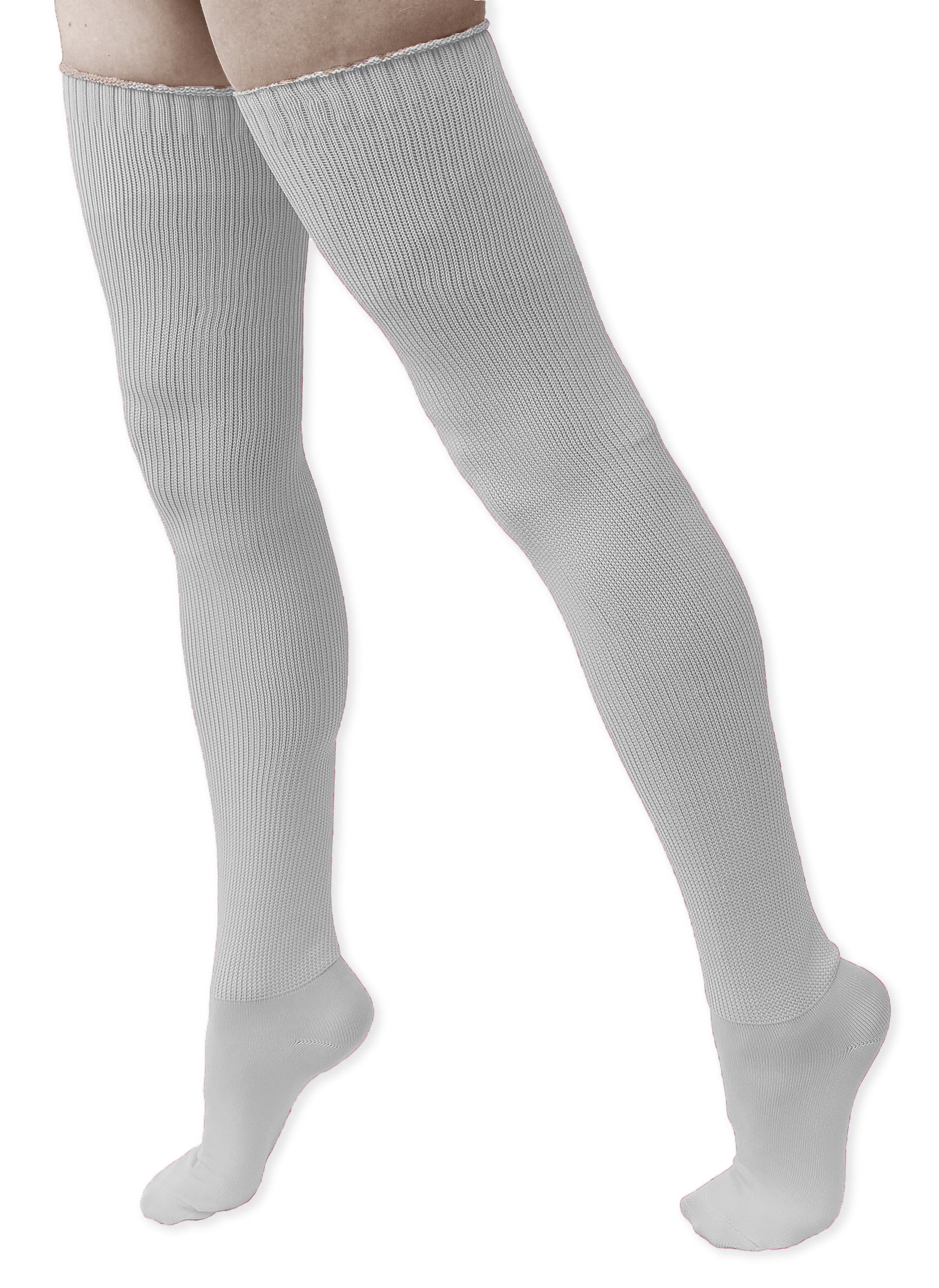 Extra Long Solid Color Thigh High Knit Socks