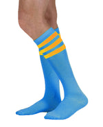 Load image into Gallery viewer, Colored Knee Highs with Stripes
