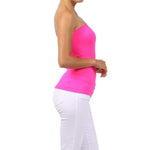 Load image into Gallery viewer, Solid Seamless NEON Pink Strapless Tank Top - Neon Nation
