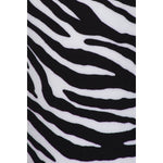 Load image into Gallery viewer, Black &amp; White Zebra Print Graphic Leggings Pants w/ Elasticized Waist Band Trend - Neon Nation
