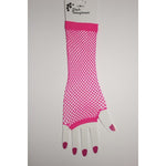 Load image into Gallery viewer, Neon Fish Net Long Arm Sleeve Glove Trendy Fashion Punk Style - Neon Nation
