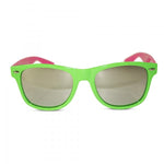 Load image into Gallery viewer, Neon Two-Tone Mirrored Wayfarer Style Sunglasses - Neon Nation
