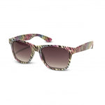 Load image into Gallery viewer, Zebra &amp; Animal Print Wayfarer Sunglasses Rainbow
