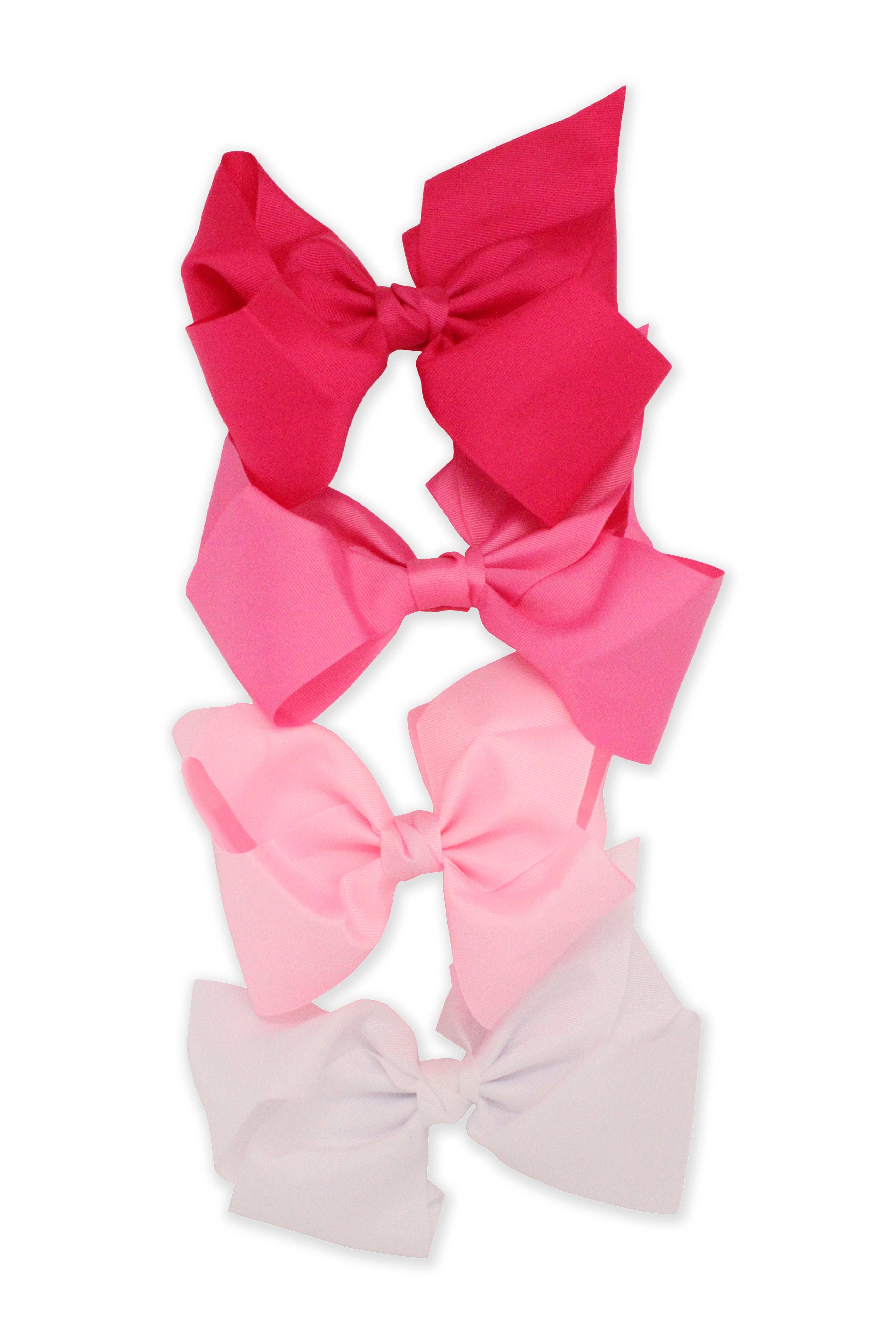 Pink Series - Large Jumbo Bow Tie Alligator Hair Clip