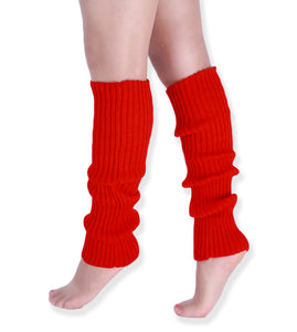 Neon Colorful Knit Ribbed Adult Size Knee High Leg Warmers 80s Costume –  Neon Nation