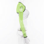 Load image into Gallery viewer, Neon Green Long Mesh Arm Sleeve Accessory
