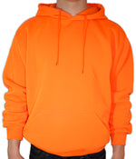 Load image into Gallery viewer, Neon Fluorescent Pull Over Hoodie w/ Draw Strings
