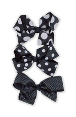 Load image into Gallery viewer, Jumbo Large Polka Dot Series Bow Tie Hair Clips
