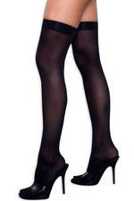 Load image into Gallery viewer, Women&#39;s Colored Opaque Thigh High Stockings
