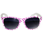 Load image into Gallery viewer, Various Colorful Zebra Print Wayfarer Sunglasses

